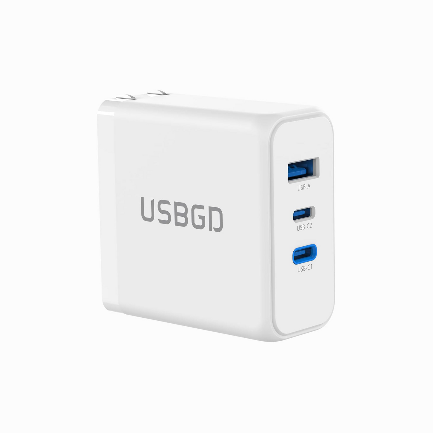 USB C Charger Block 65W 3-Port Multitasking Charger
