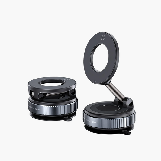 Vacuum Suction Magnetic Car Mount Phone Holder