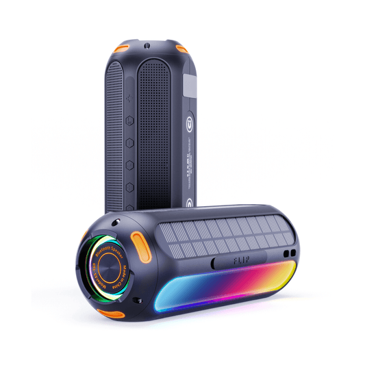 Portable Magnetic Bluetooth Speaker with Solar Charging