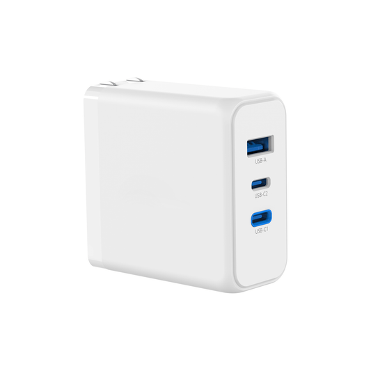 USB C Charger Block 65W 3-Port Multitasking Charger