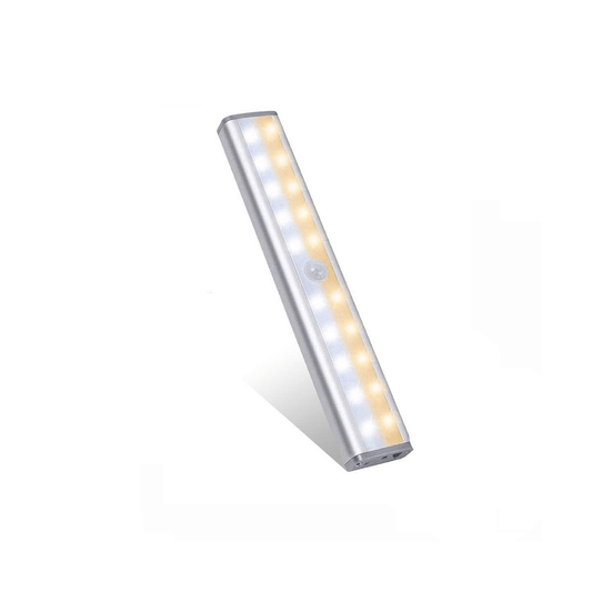 Portable 20-LED Motion Sensor Under Cabinet Light